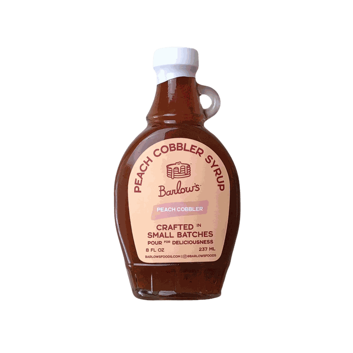 Peach Cobbler Syrup